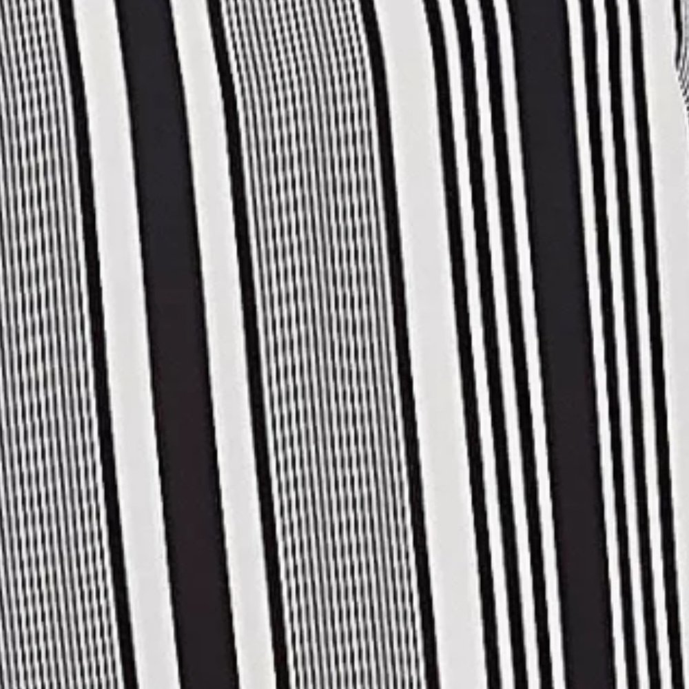 NEW Vince Camuto Women Variegated Vertical Stripes Ruched Kimono Sleeve Tee - Picture 6 of 6